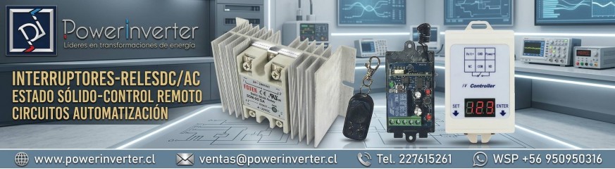 INTERRUPTOR/RELES - DC/AC